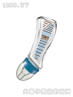 哈牛妈防胀气玻璃奶瓶4安士