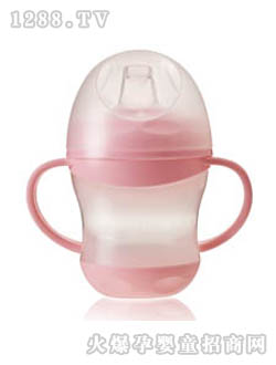 倍适婴鸭嘴防滴漏式学饮杯