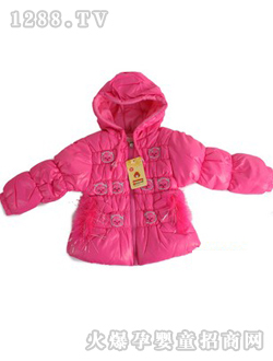 英文点绑带两件装和服衫|汇成妇幼用品有限公