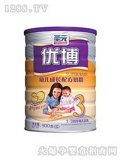 圣元優(yōu)博聽(tīng)裝3段嬰兒奶粉