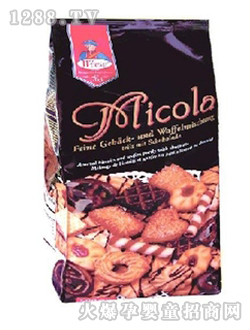 嘉宝威斯男爵米克拉混装饼干500g