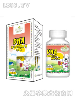 伟智捷绿森林熊仔软糖DHA营养