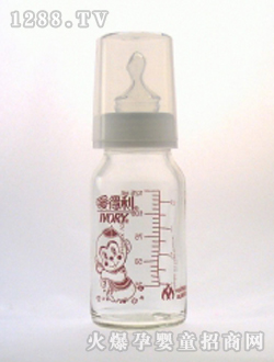 高耐热玻璃奶瓶125mL