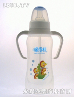 标准口径PP奶瓶300mL海马
