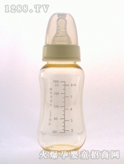 实感PES奶瓶180mL刻度