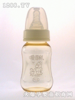 实感PES奶瓶120mL海豚