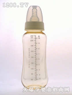 实感PES奶瓶300mL刻度