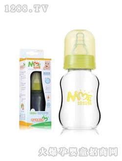 妈妈易葫芦普通玻璃奶瓶240ML