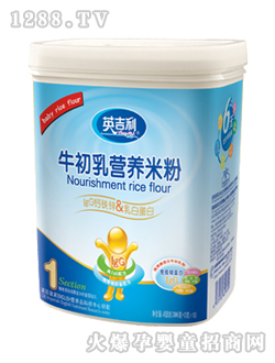 IgG钙铁锌乳白蛋白营养米粉罐装