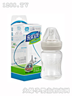 乐乐宝贝6安宽口PP奶瓶