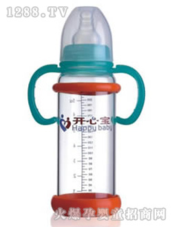 开心宝玻璃奶瓶KXB-8312