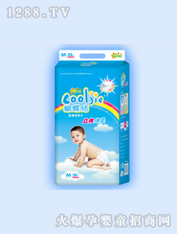 蝴蝶结立体绵柔纸尿裤36片