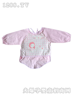 甜心小伙伴防水加长罩衫