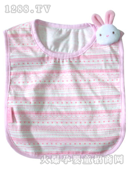 甜心小伙伴防水围兜