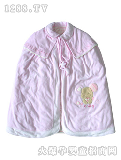 甜心小伙伴保暖披风