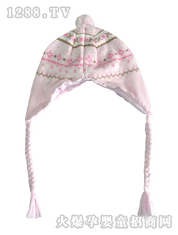 如意宝贝甜心小伙伴毛线帽