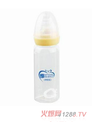 婴侍卫晶钻玻璃奶瓶（8安士）