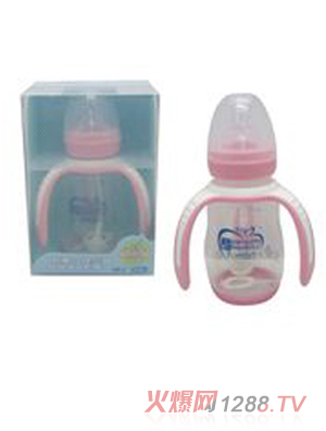 婴侍卫三耳自动PP奶瓶(5安)