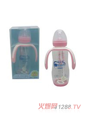 婴侍卫三耳自动PP奶瓶（8安）