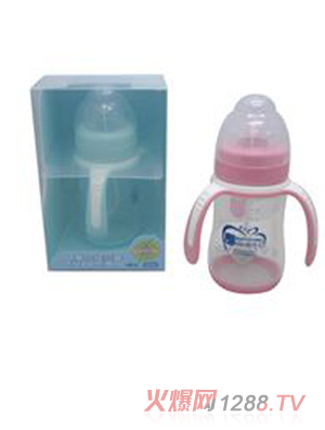 婴侍卫三耳自动PP奶瓶(8安)