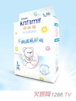 康婴健婴儿纸尿裤L号32片