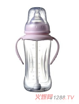 宝德环保PP奶瓶330ml粉