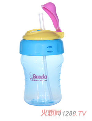 宝德儿童水杯330ml蓝