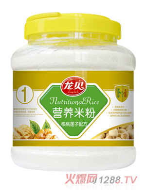 龙圣核桃莲子营养米粉650g