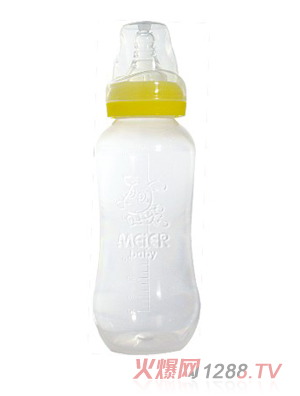 美儿贝比250ML弧形PP奶瓶