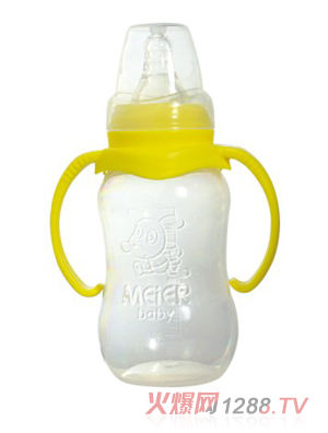 美儿贝比180ML弧形PP奶瓶