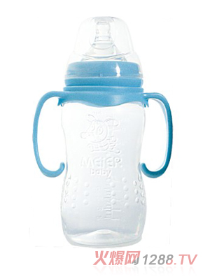 美儿贝比300ML握把PP奶瓶