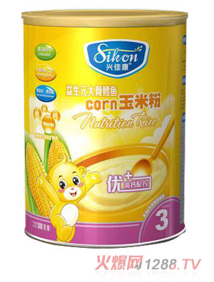 兴佳康听装益生元大骨鳕鱼米粉3段