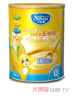 兴佳康听装益生元淮山米粉0段