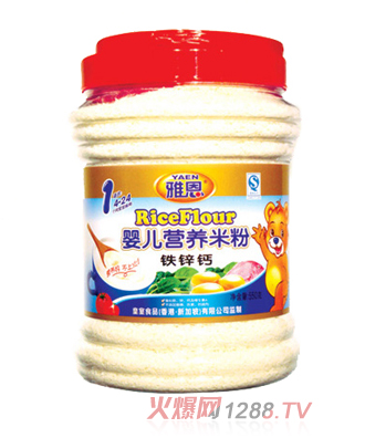 雅恩铁锌钙yinge米粉550g