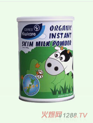 纽爱多有机脱脂奶粉