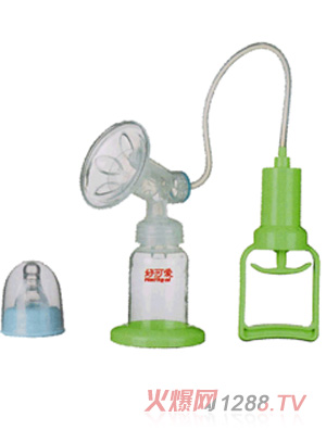 好可爱手拉式带管吸奶器