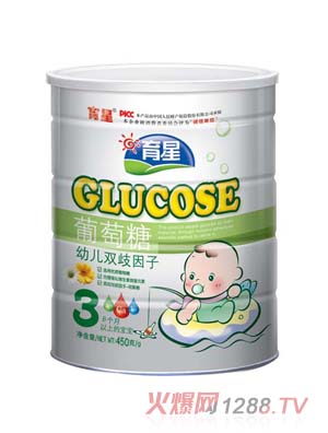 育星450g罐装葡萄糖3段