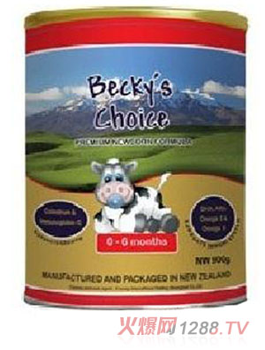 Becky‘s choice婴幼儿奶粉（0-6个月）