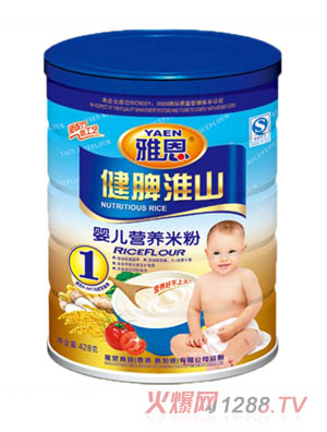 雅恩健脾淮山yinge营养米粉428g