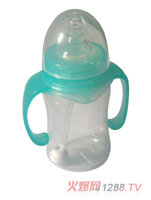 4安PP双耳自动奶瓶