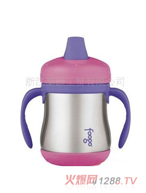 tyeso优质不锈钢双层真空保温奶瓶