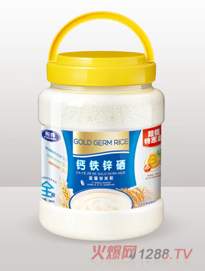 彤伴钙铁锌硒金胚芽米粉