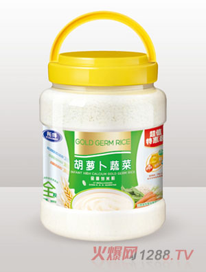 彤伴胡萝卜蔬菜金胚芽米粉