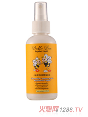 贝拉小蜜蜂儿童香茅柠檬草驱蚊液