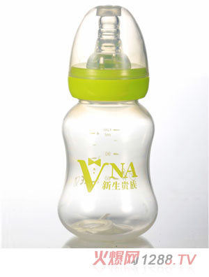 VNA绿盾120ml圆弧PP奶瓶