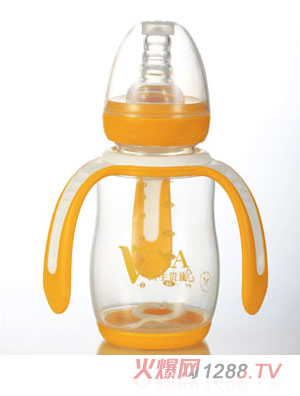 VNA金盾150ml窄口三耳两用PP奶瓶