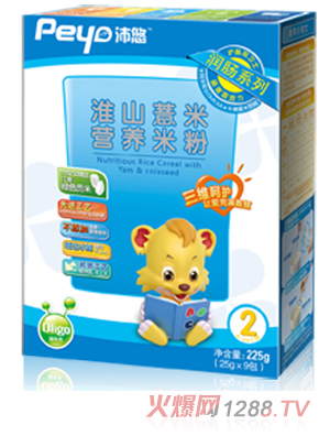 沛悠淮山薏米营养米粉