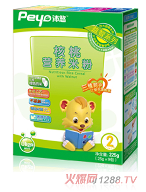 沛悠核桃营养米粉