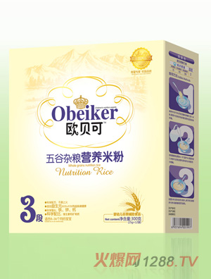 欧贝可米粉盒装-五谷杂粮3