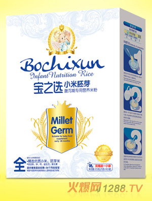 宝之选腹泻期专用小米胚芽米粉